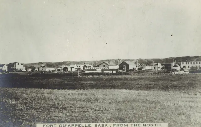 Fort Qu'Appelle from the north